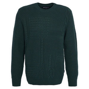 Barbour Casey Cable-Knit Crew Neck Jumper